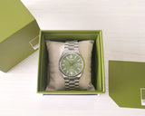  Shop Authentic Citizen x Pantone Automatic Peaceful Green Dial Silver Steel Strap Watch For Men - NJ0158-89Z - Luxxuri