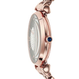  Shop Authentic Emporio Armani Gianni T-Bar Quartz Crystals Black Dial Gold Steel Strap Watch For Women - AR11423 - Luxxuri