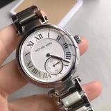  Shop Authentic Michael Kors Skylar Silver Dial Silver Steel Strap Watch for Women - MK5866 - Luxxuri