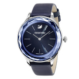  Shop Authentic Swarovski Octea Nova Blue Dial Blue Leather Strap Watch for Women - 5295349 - Luxxuri