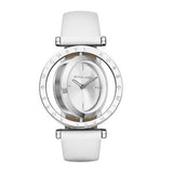  Shop Authentic Michael Kors Averi Silver Dial White Leather Strap Watch for Women - MK2524 - Luxxuri