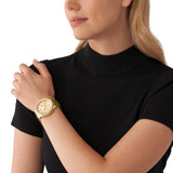  Shop Authentic Michael Kors Wren Chronograph Gold Dial Gold Steel Strap Watch for Women - MK7428 - Luxxuri