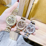  Shop Authentic Michael Kors Bryn Chronograph Rose Gold Dial Rose Gold Steel Strap Watch For Women - MK7200 - Luxxuri