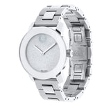 Shop Authentic Movado Bold Crystal Dot Silver Dial Silver Steel Strap Watch For Women - 3600334 - Luxxuri