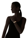  Shop Authentic Burberry Pioneer Gold Dial Haymarket Beige Leather Strap Watch for Women - BU9509 - Luxxuri