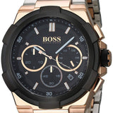  Shop Authentic Hugo Boss Supernova Black Dial Two Tone Steel Strap Watch for Men - 1513358 - Luxxuri