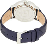  Shop Authentic Tommy Hilfiger Jenna White Dial Blue Leather Strap Watch for Women - 1782072 - Luxxuri