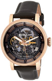 Shop Authentic Fossil Boyfriend Automatic Skeleton Grey Dial Grey Leather Strap Watch for Women - ME3089 - Luxxuri