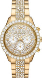  Shop Authentic Michael Kors Layton Chronograph Gold Dial Gold Steel Strap Watch For Women - MK6977 - Luxxuri