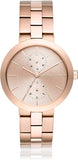  Shop Authentic Michael Kors Garner Quartz Rose Gold Dial Rose Gold Steel Strap Watch For Women - MK6409 - Luxxuri