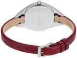  Shop Authentic Calvin Klein Rebel Blue Maroon Dial Maroon Leather Strap Watch for Women - K8P231UN - Luxxuri
