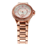  Shop Authentic Michael Kors Camille Multifunction White Dial Rose Gold Steel Strap Watch For Women  - MK4700 - Luxxuri