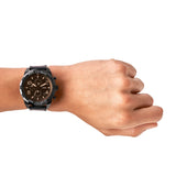  Shop Authentic Fossil Bronson Chronograph Brown Dial Brown Leather Strap Watch for Men - FS5713 - Luxxuri