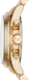  Shop Authentic Michael Kors Bradshaw Chronograph White Dial Gold Steel Strap Watch For Women - MK6266 - Luxxuri