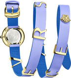  Shop Authentic Versace V-Flare Silver Dial Purple Leather Strap Watch for Women - VEBN00318 - Luxxuri