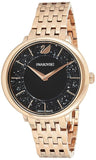  Shop Authentic Swarovski Crystalline Chic Analog Black Dial Rose Gold Steel Strap Watch for Women - 5544587 - Luxxuri