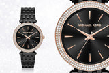  Shop Authentic Michael Kors Darci Black Dial Black Steel Strap Watch for Women - MK3407 - Luxxuri