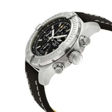  Shop Authentic Breitling Avenger Chronograph 45mm Black Dial Black Leather Strap Watch for Men - A13317101B1X1 - Luxxuri