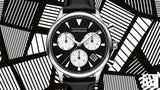  Shop Authentic Movado Heritage Chronograph Black Dial Black Leather Strap Watch for Men - 3650005 - Luxxuri