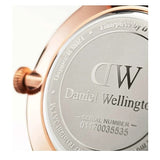  Shop Authentic Daniel Wellington Dapper Reading White Dial Black Leather Strap Watch For Men - DW00100107 - Luxxuri