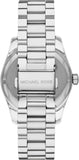  Shop Authentic Michael Kors Lexington Lux Three Hand Mother of Pearl Silver Dial Silver Steel Strap Watch for Women - MK7445 - Luxxuri