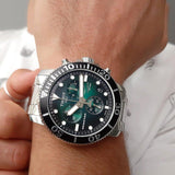  Shop Authentic Tissot Seastar 1000 Chronograph Green Dial Silver Steel Strap Watch For Men - T120.417.11.091.01 - Luxxuri