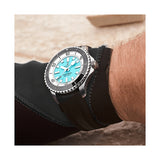  Shop Authentic Breitling Superocean Automatic 44 Turquoise Dial Black Rubber Strap Watch for Men - A17376211L2S1 - Luxxuri