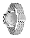  Shop Authentic Hugo Boss Pilot Edition Black Dial Silver Mesh Bracelet Watch for Men - 1513886 - Luxxuri