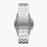  Shop Authentic Fossil FB-01 Chronograph Black Dial Silver Steel Strap Watch for Men - FS5837 - Luxxuri