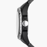  Shop Authentic Fossil FB-01 Three-Hand Black Dial Black Ceramic Strap Watch for Women - CE1108 - Luxxuri