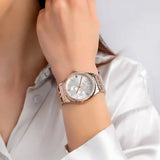  Shop Authentic Tommy Hilfiger Monica Quartz White Dial Gold Steel Strap Watch For Women - 1782593 - Luxxuri