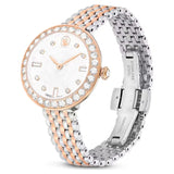  Shop Authentic Swarovski Certa Crystals Silver Dial Two Tone Steel Strap Watch for Women - 5672971 - Luxxuri