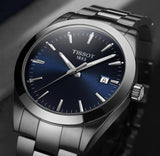  Shop Authentic Tissot Gentleman Blue Dial Silver Steel Strap Watch For Men - T127.410.11.041.00 - Luxxuri
