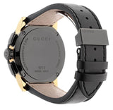  Shop Authentic Gucci G Chrono Black Dial Black Leather Strap Watch For Men - YA101203 - Luxxuri