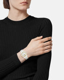  Shop Authentic Versace DV One Mini White Dial White Ceramic Dial Watch for Women - VE9F00224 - Luxxuri
