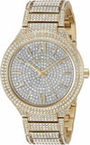  Shop Authentic Michael Kors Kerry Crystals Gold Dial Gold Steel Strap Watch For Women - MK3360 - Luxxuri