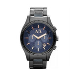  Shop Authentic Armani Exchange Chronograph Blue Dial Grey Steel Strap Watch For Men - AX1166 - Luxxuri