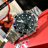  Shop Authentic Tissot Seastar 1000 Chronograph Black Dial Silver Steel Strap Watch For Men - T120.417.11.051.00 - Luxxuri