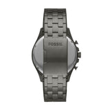  Shop Authentic Fossil Forrester Chronograph Black Dial Grey Steel Strap Watch for Men - FS5606 - Luxxuri