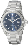  Shop Authentic Tag Heuer Aquaracer Automatic Blue Dial Silver Steel Strap Watch for Men - WAY2112.BA0928 - Luxxuri
