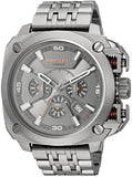  Shop Authentic Diesel BAMF Chronograph Gray Dial Gray Steel Strap Watch For Men - DZ7344 - Luxxuri