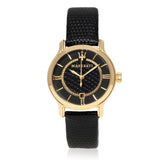  Shop Authentic Maserati Epoca Black Dial Black Leather Strap Watch For Women - R8851118501 - Luxxuri