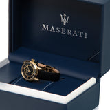  Shop Authentic Maserati Epoca Black Dial Black Leather Strap Watch For Women - R8851118501 - Luxxuri