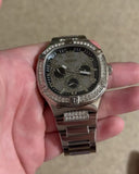  Shop Authentic Guess Duke Glitz Black Dial Silver Steel Strap Watch For Men - GW0576G1 - Luxxuri