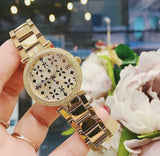  Shop Authentic Michael Kors Parker Gold Dial Gold Steel Strap Watch for Women - MK6469 - Luxxuri