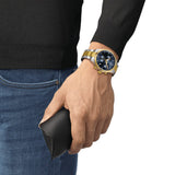  Shop Authentic Tissot Chrono XL Classic Blue Dial Two Tone Steel Strap Watch for Men - T116.617.22.041.00 - Luxxuri