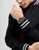  Shop Authentic Fossil Townsman Chronograph Black Dial Silver Steel Strap Watch for Men - FS5349 - Luxxuri