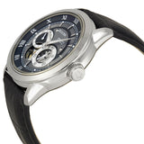  Shop Authentic Bulova BVA Classic Automatic Silver Dial Black Leather Strap Watch for Men - 96A135 - Luxxuri