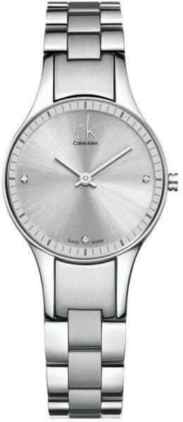  Shop Authentic Calvin Klein Simplicity Silver Dial Silver Steel Strap Watch for Women - K4323141 - Luxxuri