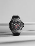  Shop Authentic Guess Genesis Quartz Black Dial Black Silicone Strap Watch For Men - W1254G2 - Luxxuri